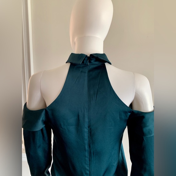 Marciano Calie Long-Sleeved Bodysuit in Forest Green - Picture 6 of 9